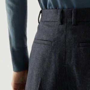 COS Tapered Leg Felt Pants